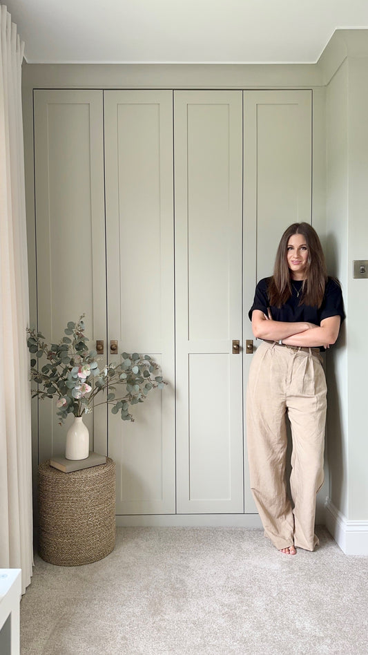 Ikea Pax Hack: How to Create A Built In Closet on a Budget with Lindsey Bird