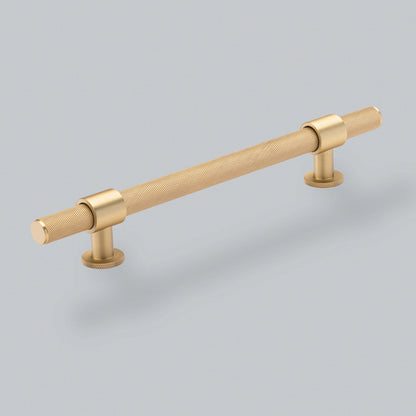 Belgravia Pull Handle Satin Brass Lacquered 160mm