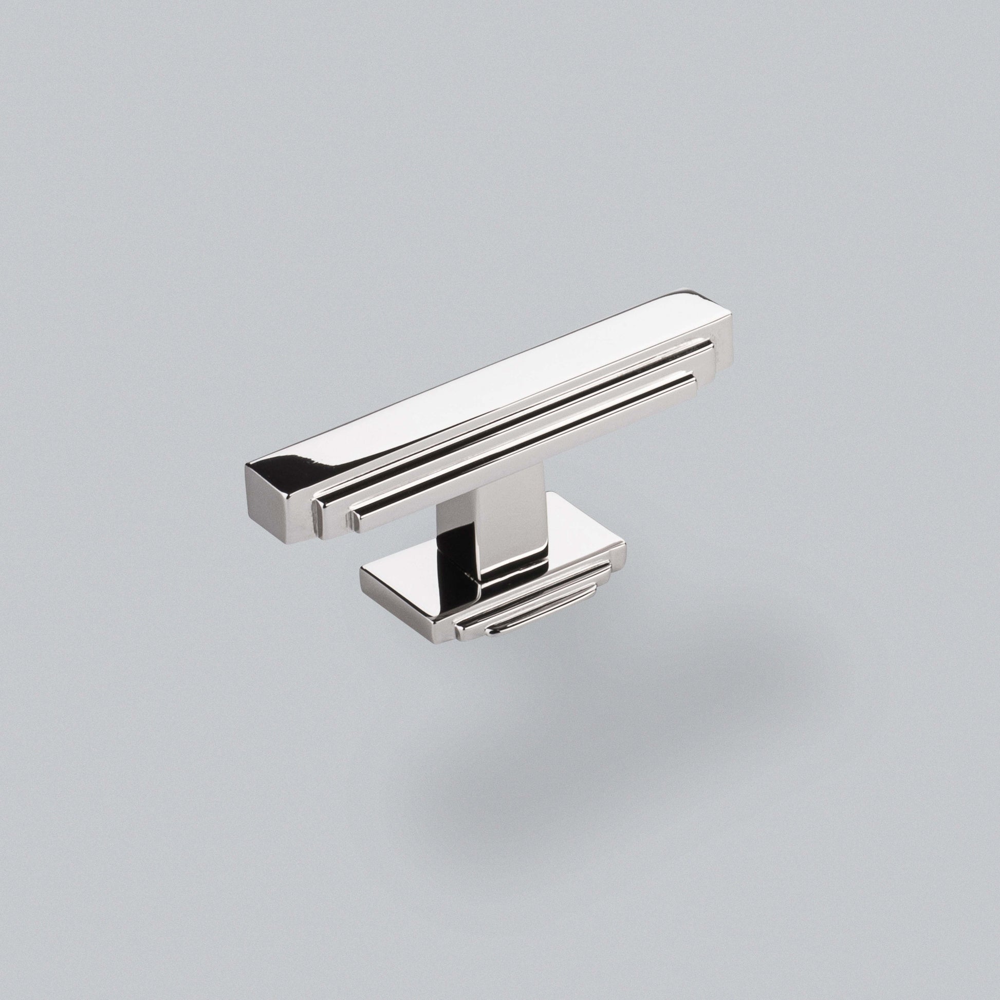 Fitzrovia T Bar Knob Polished Nickel 82mm